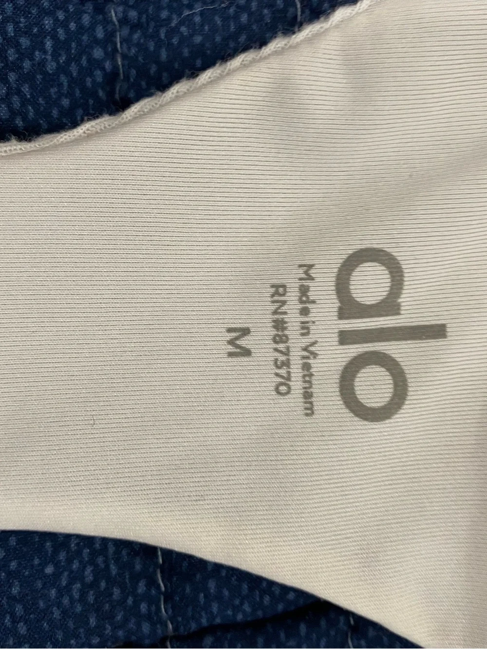 ALO Yoga Ribbed Tank Brami — Cream